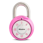Master Lock Pink / 1 / 1 Pack Combination Padlocks