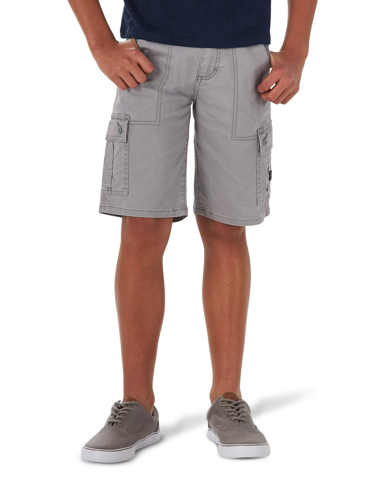 Boys' Westport Cargo Short by Lee – Cotton, H.d. Gray, Model 5205610