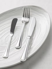 CAC Stainless Lux 18/8 Stainless Steel Extra Heavyweight Dinner Fork 6 7/8" by CAC China – 6 7/8", Stainless Steel, Silver, Pack of 12, Model 8006-06