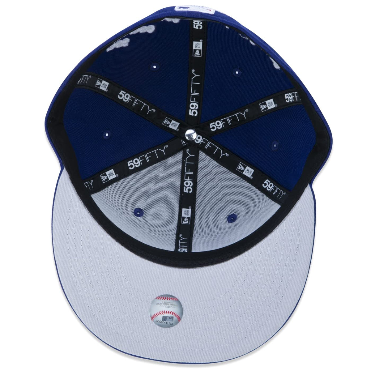 Champs Crowned Los Angeles Dodgers 59Fifty Fitted by by New Era – Navy, Model 196313369832