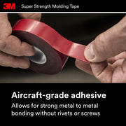 3M 1/2 in. x 15 ft. / Metallic / Molding Tape Pinstriping Tape