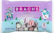 Brach's Holiday Swirled Gumdrops, Christmas Candy, 3oz