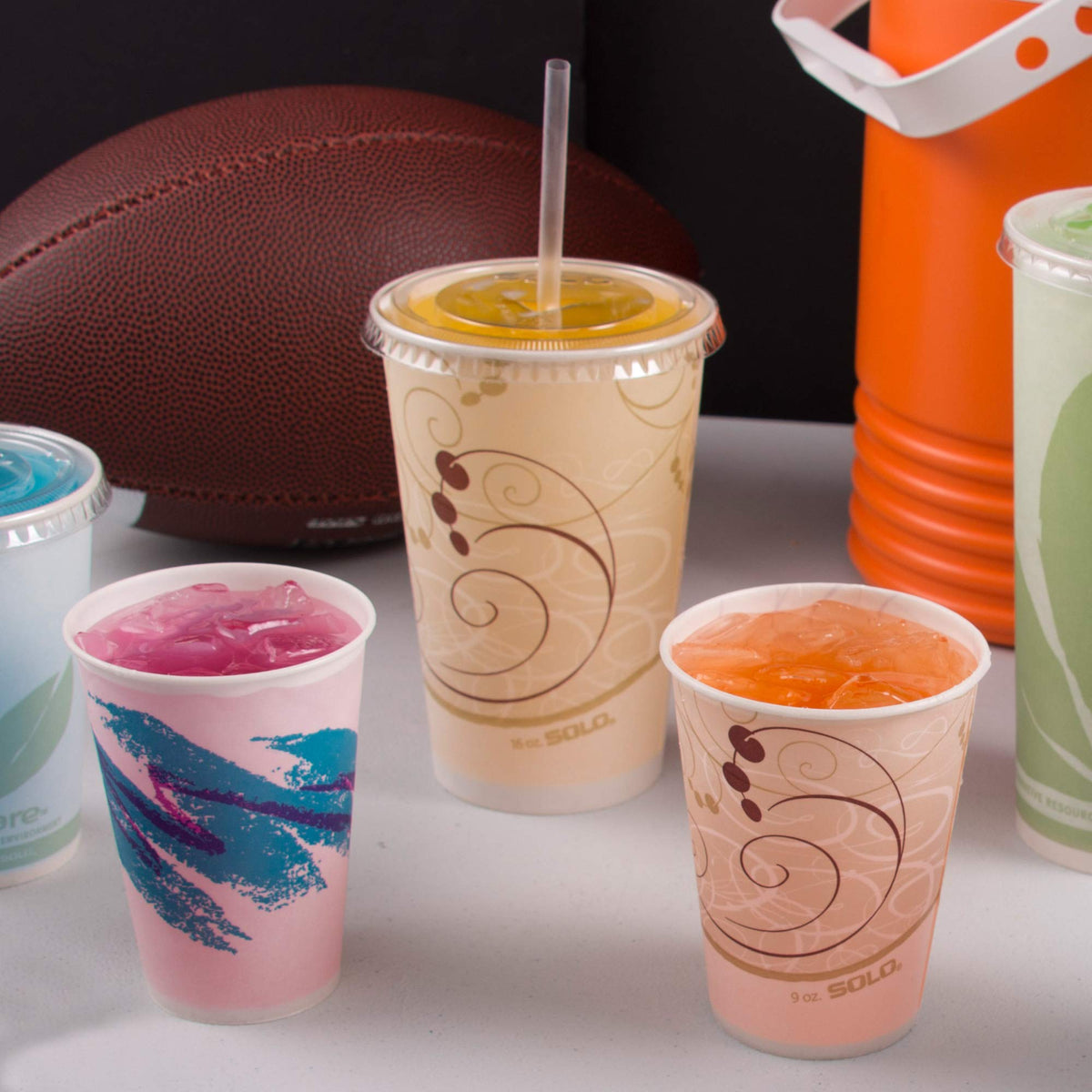 SOLO Cup Company R53SYMCT Paper Water Cups – Waxed, 5 oz (Case of 3,000)