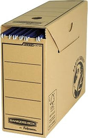 Bankers Box Earth Series 4473502 Suspension File, 265 x 322 mm, Brown/Green