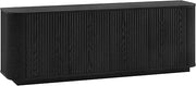 Henn&Hart 68" TV Stand for TVs up to 75", Natural Black