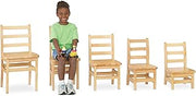 Jonti-Craft 5910JC KYDZ Ladderback Chair, 10" Height
