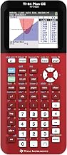 Texas Instruments TI-84 Plus CE Color Graphing Calculator, Radical Red Small