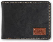 Lee Men’s Bifold Wallet Slim Casual Everyday Minimalist Cash and Card Holder (Black)