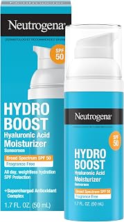 Neutrogena Hydro Boost Face Moisturizer SPF 50, 1.7 fl oz