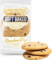 Soft Chocolate Chip Cookies - Bulk Pack of by Darlington Snacks – 0.75 Ounce (Pack of 216), brown, Pack of 216, Model 23110