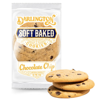 Soft Chocolate Chip Cookies - Bulk Pack of by Darlington Snacks – 0.75 Ounce (Pack of 216), brown, Pack of 216, Model 23110