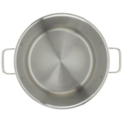 Winco 33.8 Quarts / Pot With Cover / Silver Stockpots
