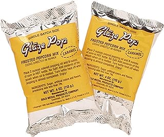 Gold Medal Glaze Pop Caramel Popcorn 4 oz. Pouch