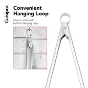 Cuisipro 12-Inch / Stainless Steel / Serving Tongs Tongs