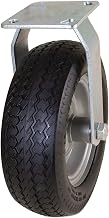 Marathon Industries 00301 10" Rigid Caster with Flat Free Tire