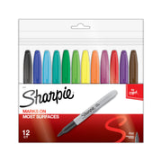 Sharpie Assorted Classic / 1 Count (Pack of 12) / Fine Permanent Markers
