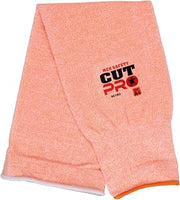 MCR Safety Cut Pro Sleeves 13 Gauge Hypermax Hi-Vis Silicone Bicep Grip Pads, 20in Length, 9218O