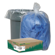 Clear Recycled Can Liners by Earthsense Commercial – 1 Count (Pack of 100), 33.0 gallons, Resin, Clear, Pack of 100