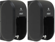 Compact 2-Roll Vertical Coreless High-Capacity Toilet Paper Dispenser by GP PRO () by Georgia-Pacific – 1 Count (Pack of 2), Plastic, עשן, Pack of 2, Model 56790A