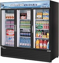 Turbo Air TGM-72RSB Refrigerated Merchandiser Three-Section 72 Cu Ft.