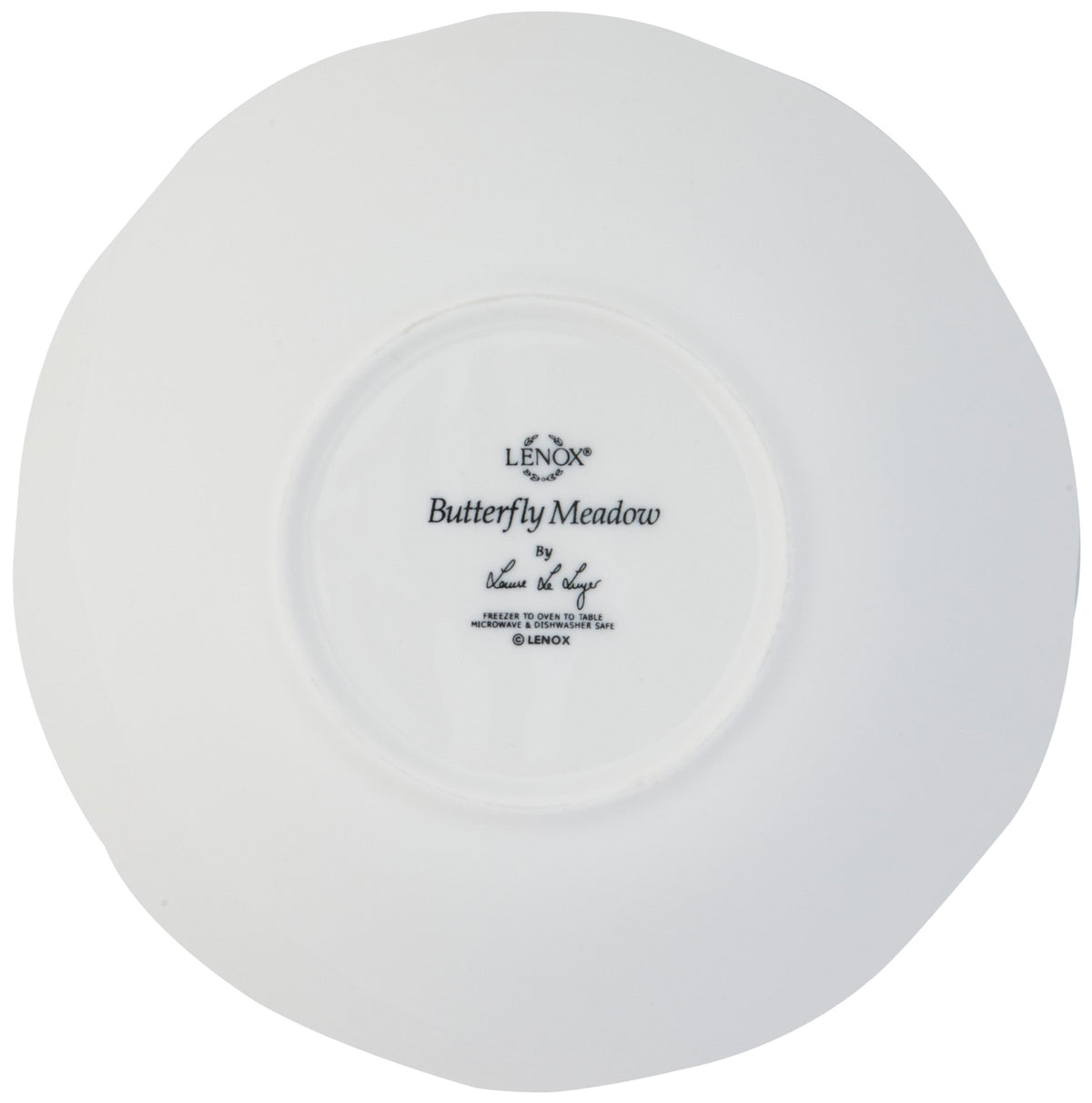 Butterfly Meadow Fruit Bowls by Lenox – 3.10 LB, 11 ounces, Porcelain, Multicolor, Model 792564