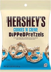 HERSHEY'S Cookies 'n' Cream dipped Pretzels