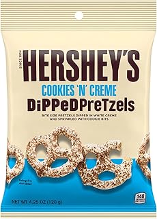 HERSHEY'S Cookies 'n' Cream dipped Pretzels