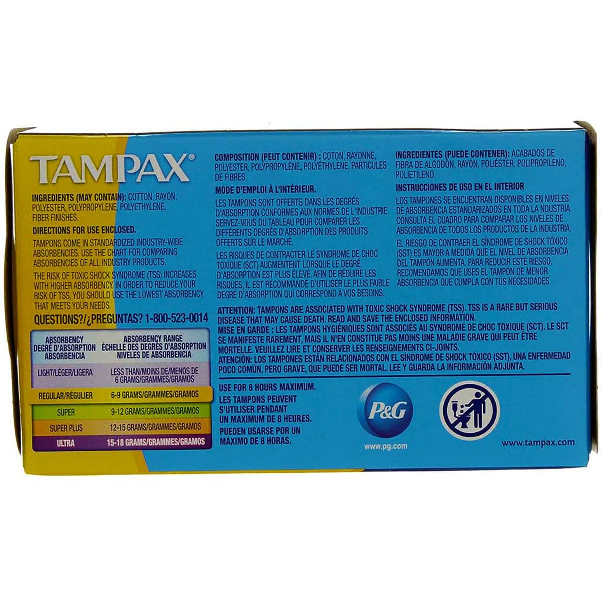 Pearl Regular by Tampax – Cardboard, Pack of 11, Model 300411