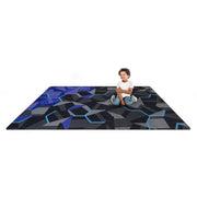 Stealth 10'9" x 13'2" Area Rug in Color Violet by Joy Carpets – 10'9" x 13'2" (Rectangular), Nylon, Violet, Model 2134G-03