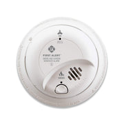 SC9120B Corded Electric Combination Alarm with Adapter Plugs for Easy Replacement by First Alert – No Size, Plastic, white, Model 1039807