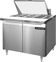 DL36-12M Designer Line Mighty Top Sandwich Unit, 36" W, With 12 Pan Top Openings