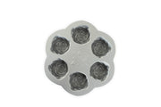 Nordic Ware Toffee / 2.25 Cup Capacity (Pack of 3) / Rosebud Cakelet Specialty & Novelty Cake Pans