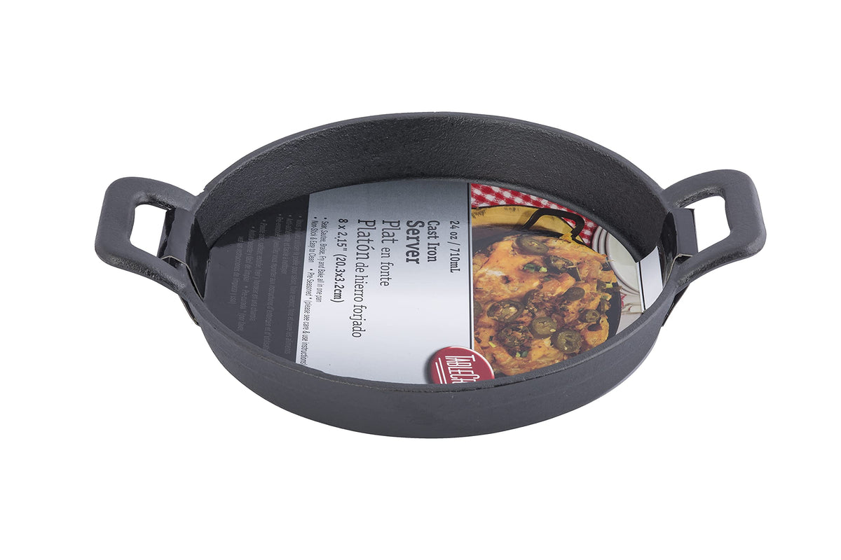 Fajita Platter by Tablecraft – Large, 710.0 milliliters, Iron, Model CW30152