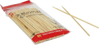Thunder Group 6" bamboo skewers, comes in bag of 100