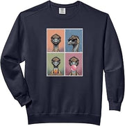Emus funny Emu Comfort Colors Adult Sweatshirt