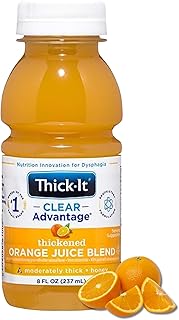 Thick-It Clear Advantage Moderately Thick Orange Juice, 8 oz, 24 Pack
