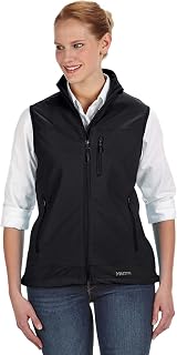 MARMOT Women's Tempo Vest - Women's Soft Shell Vest for Mild Summer and Fall Weather Hiking and Backpacking, Arctic Navy, Small