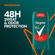 Degree 2.7 Ounce (Pack of 4) / Fragranced / Light Green Antiperspirant Deodorant