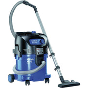 Alto Attix 30 Wet/Dry Vacuum by Nilfisk – 24"L x 15"W x 23"H, Plastic, Blue, Model 302004229