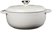 Lodge Oyster White / 4.5 Quart / Dutch Oven Dutch Ovens
