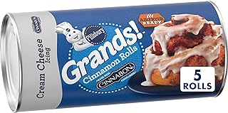 Pillsbury Grands! Cinnabon Rolls, Cream Cheese Icing, 5 ct, 17.5 oz