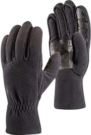 BLACK DIAMOND Midweight Windbloc Fleece Gloves, Touchscreen Compatible