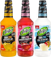Zing Zang Mango Margarita Mix + Strawberry Margarita-Daiquiri Mix + Pina Colada Mix Tropical 32 Fl. Oz. 3-Pack