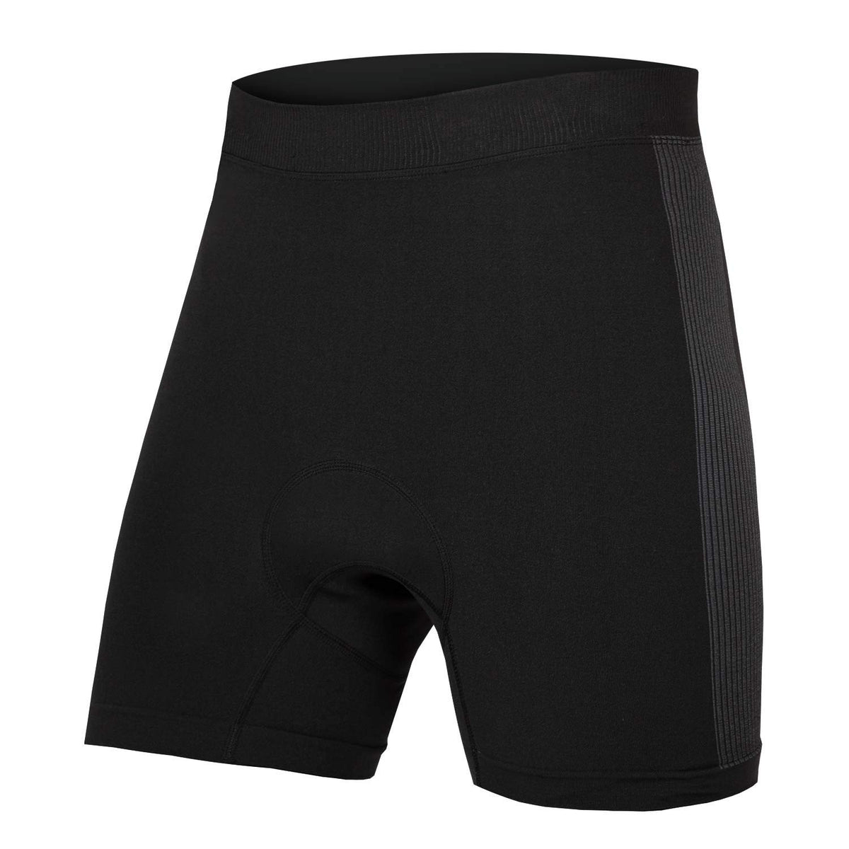 Mens Engineered Padded Cycling Boxer Black by Endura – X-Large, Polyester, Black, Model E3168BK/6