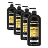 Rich Moisture Moisturizing Conditioner with Pump for Dry Hair Formulated With Pro Style Technology 39 Fl Oz (Pack of 4) by TRESemmé – 39 Fl Oz (Pack of 4), Model 022400639017