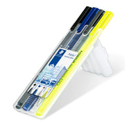 Triplus Mobile Office by STAEDTLER – 1 Count (Pack of 1), Plastic, Multicoloured, Model 34 SB4 ST
