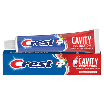 Cavity Protection Toothpaste by Crest – 100.82 Ounce (Pack of 1), White