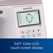 Innov-ís Sewing and Embroidery Machine with Wireless Capability by Brother – Metal, White, Model NQ3550W