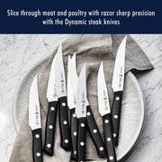 Dynamic Razor-Sharp 15-Piece Knife Set by HENCKELS – 15-pc, Stainless Steel, Brown, Model 17571-015