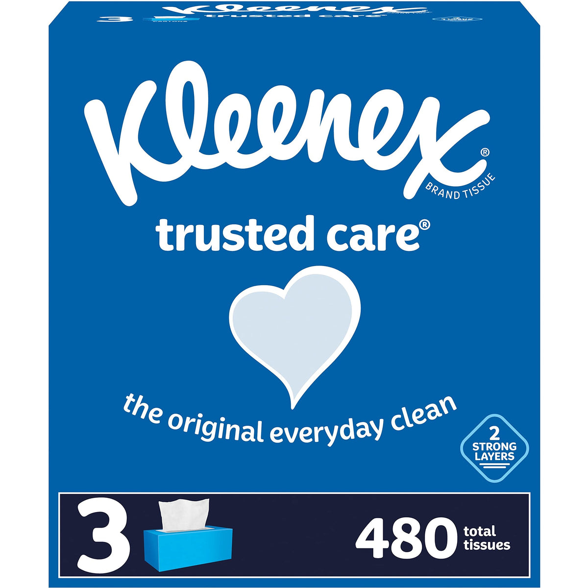 Trusted Care Tissues by Kleenex – Bamboo, White, Model 54303CT